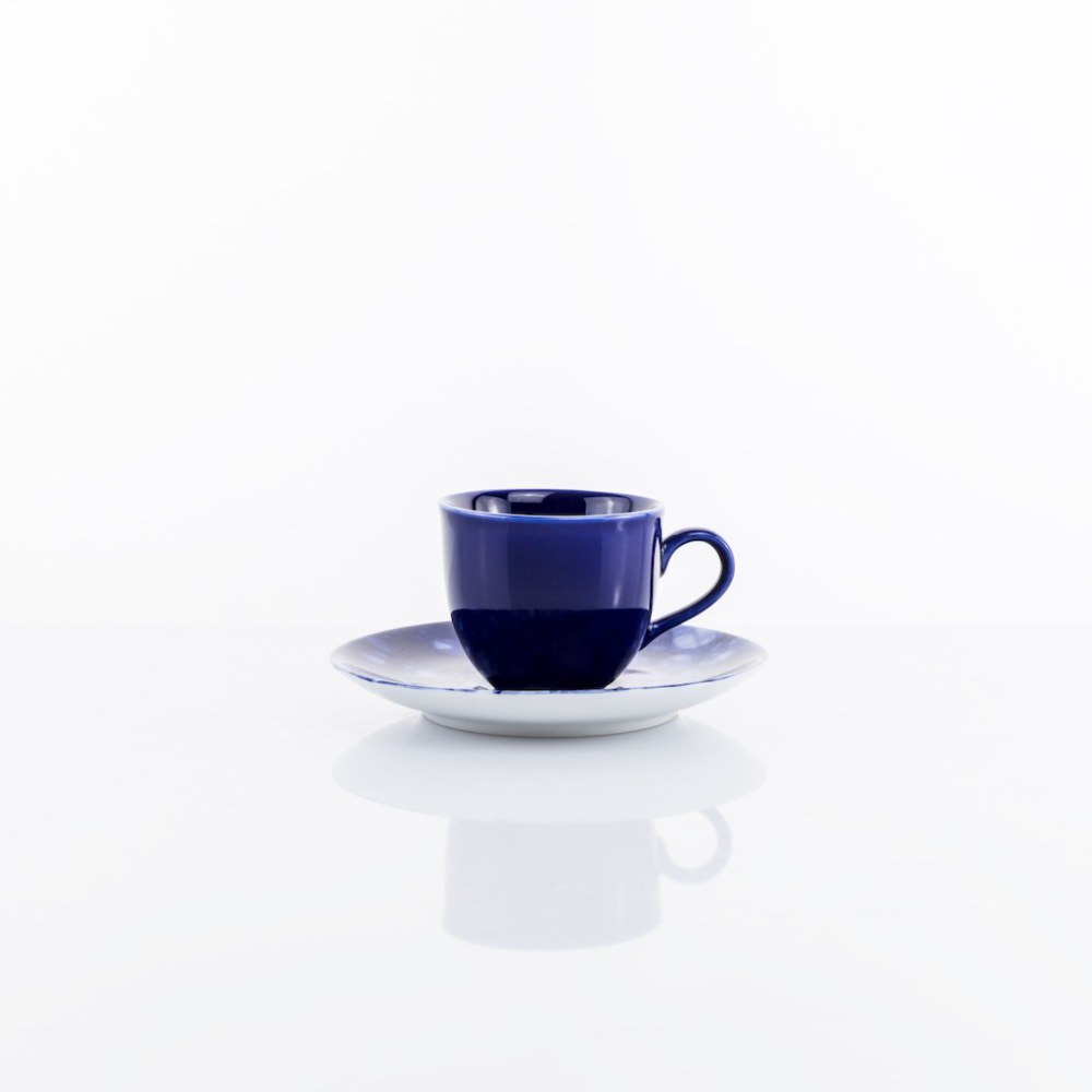 Weissestal set caffè da 12 Heritage Blue bianco e blu